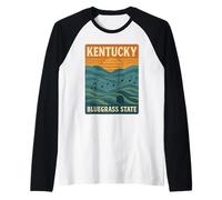 Bluegrass Music Kentucky Chemise Sunset Notes Mountains Sound Manche Raglan