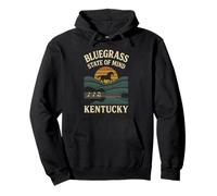 Bluegrass State Kentucky Chemise Cheval Musique Sunset Graphic Sweat à Capuche