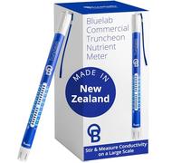Bluelab TRUNVCOM2 Commercial Truncheon - Compteur de nutriments - EC mètre - Mesure de la conductivité dans Une Solution nutritive - Plage de Mesure améliorée, complètement étanche., Blanc