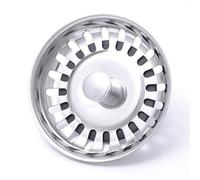Bluelans® - Crépine pour évier de cuisine en inox - Lot de 2
