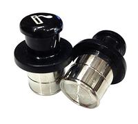 Bluelans® Lot de 2 boîtes à pilules cachées pour allume-cigare de voiture