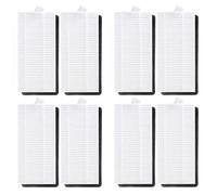 Bluelirr Kit d'accessoires pour aspirateur robot Lefant M200 M201 M520M M571 T700 Pièces de rechange 8 filtres HEPA