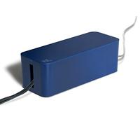 Bluelounge CABLEBOX Boite de rangement câbles ignifugé pour multiprise et parafoudre Bleu nuit