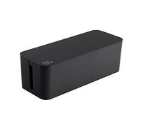 Bluelounge CableBox Boîte de rangement pour Câble Noir, 16 x 6.25 x 5.5 inch