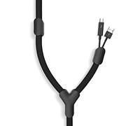 Bluelounge SOBA Cache Câble, Gaine dissimulation câbles 3 mètres Noir