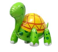 Bluelves Ballon Turtle,3D Turtle Foil Ballon Debout,XXL Turtle Animal Helium Balloon,Décoration d'Anniversaire d'Enfant pour Animaux Safari Party