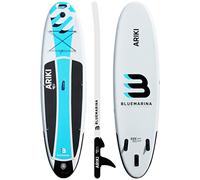 Bluemarina Planche de Paddle Gonflable Ariki | Capacité 90 kg - 230x65x10 cm Set de Paddling - Sup - Surf (Ariki 230x65x10cm)