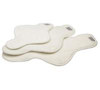 Blümchen Bio Lot de 3 protège-slips étanches Taille M 26 x 5 cm