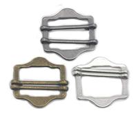 Bluemoona Lot de 18 boucles de réglage en métal de 24 mm pour sangle de sac en cuir Bronze