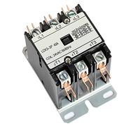 BlueNatHxRPR Contacteur à bobine 3 pôles 40 A 24 VAC à usage définitif pour climatiseur