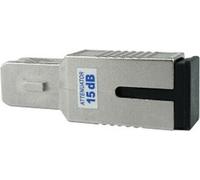 BlueOptics Atténuateur fibre optique monomode SC Simplex 15dB (SFA22BK15)