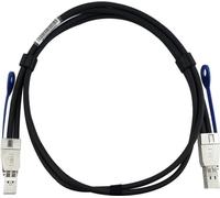 BlueOptics BL464601N0.5M30-BL Câble InfiniBand 0,5 m MiniSAS-HD (SFF-8644) Noir