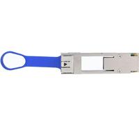 BlueOptics Convertisseur QSFP28 vers SFP28 100 Gigabit, slot pour émetteur-récepteur SFP28, compatible multimode et monomode, 0°C/+70°C (BO-QSFP28-SFP28-BO)