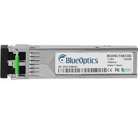 BlueOptics Kompatibler Cisco ONS-SI-GE-ZX BO05C156C0D SFP Transceiver, LC-Duplex, 1000BASE-ZX, Singlemode Fiber, 1550nm, 120KM, DDM, 0°C/+70°C (ONS-SI-GE-ZX=-BO) Marque