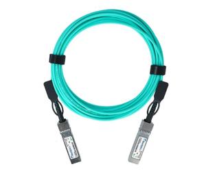 BlueOptics Kompatibles NVIDIA SFP-AOC-10G-25M SFP Aktives Optisches Kabel (AOC), 10GBASE-SR, Ethernet, Infiniband, 25 mètres (SFP-AOC-10G-25M-NV-BO) Marque