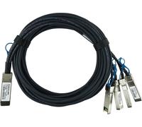 BlueOptics QFX-Q-S-DAC-3M-BL Câble InfiniBand QSFP28 4xSFP28 Noir (QFX-Q-S-DAC-3M-BL)