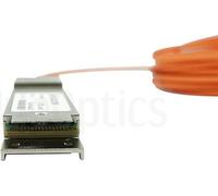 BlueOptics QFX-QSFP-AOC-2M Câble InfiniBand compatible AOC QSFP BO252503K2M Orange (QFX-QSFP-AOC-2M-BO)