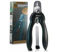 BluePet Coupe-Griffes Chien & Chat, Pince Réglable pour Griffes Grandes | Coupe-Ongle Animaux Moyennes & Grandes, Pince à Griffes Réglable, Coupe-Griffe pour Griffe Gros, Ciseaux à Griffes + Lime