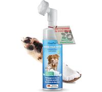 BluePet Mousse Nettoyante Pattes de Chien, Nettoyeur sans Eau ou Rinçage
