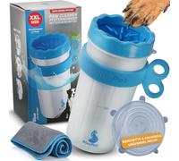 BluePet Nettoyeur Pattes pour Chien, Cure-Pattes Chiens, Lave Patte du Animal, Enlève la Saleté & la Crasse, Nettoyage en Douceur (XXL (à partir de 25 kg))