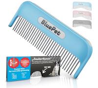 BluePet Peigne Magique Pour Chien & Chat à Poil Long, Peigne de Toilettage, Élimine les Nœuds, Brosse Anti Nœud, Étrille Efficace y Doux Avec les Dents Rotatives, Déméleur Chiens & Chats à Poils Longs