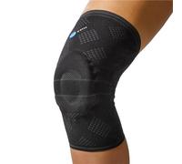 BluePoint Baby Boys Genouillère Pro Noir Taille M-M Knee Brace, Noir, 1