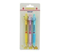 Blueprint Collections Ensemble de stylos Pokémon | Stylos d'écriture | Stylo fantaisie | Stylo Pikachu | Stylo Pokémon | Papeterie Pokémon