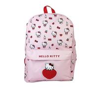 Blueprint Collections Hello Kitty Sac à dos Motif cœur Rose Rouge et Blanc, rose, taille unique