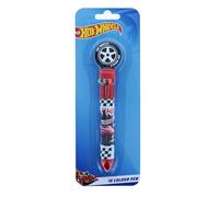 Blueprint Collections Hot Wheels Stylo multicolore | Stylo d'écriture et de coloriage pour enfants | Papeterie Hot Wheels | Stylo amusant pour garçons | Fournitures de rentrée scolaire