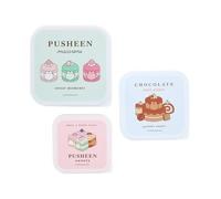 Blueprint Collections Pusheen Pots de rangement | Jolis organiseurs de bureau kawaii pour l'école, le bureau et la maison | Conteneurs de rangement polyvalents pour enfants, adolescents et adultes |
