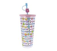Blueprint Collections Squishmallows Beaker with Straw Cute Kids Tumbler Cup wi