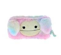 Blueprint Collections Squishmallows - Trousse à crayons en peluche | Pochette souple à fermeture éclair pour filles | Organiseur de fournitures scolaires | Jolie trousse de papeterie | Cadeau pour