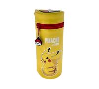 Blueprint Collections Trousse Pokémon | Design Pikachu en forme de tonneau | Fournitures scolaires pour enfants et papeterie Pokémon, multicolore, Tonneau