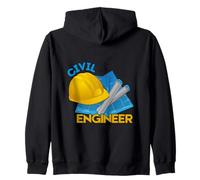 Blueprints Pride Casque de génie Civil Sweat à Capuche