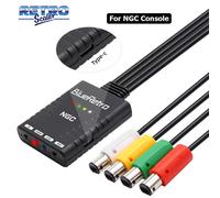 BlueRetro pour Nintendo GameCube Console contrôleurs de jeu sans fil adaptateur vers PS3 PS4 PS5 8bitdo Switch Pro wii contrôleurs For NGC 1-4