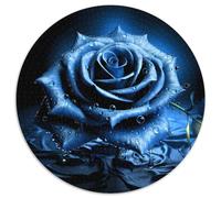 BlueRoseArt - DigitalWallDeco 1000 Pièces Puzzle pour Adultes Et Enfan Puzzle Rond Décompression Créative Jeu Cadeau Unique 1000pcs (67.5x67.5cm)