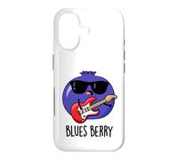 Blues Berry Jeu de Mots Amusant aux Fruits Coque pour iPhone 17