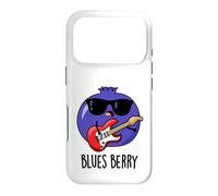 Blues Berry Jeu de Mots Amusant aux Fruits Coque pour iPhone 17 Pro