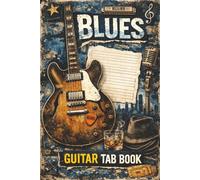 Blues Blank Guitar Tab Book