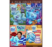 Blue's Clues 4-Film Collection: Blue's Clues & You!/ Caring with Blue/ Blue’s Sing-Along Spectacular & Blue's Big Baking Show [DVD, 4-Disc Set] Region 1/A, Over 6-Hrs