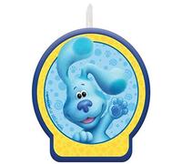 Amscan Nickelodeon Blues Clues 9913274 Bougie pour gâteau d'anniversaire 7 cm