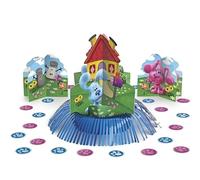 Blue's Clues Kit de décoration de table multicolore - 1 ensemble - Présentoir CDU tout-en-un pour fêtes et célébrations vibrantes
