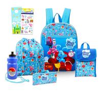 Blue's Clues Sac à dos d'école avec boîte à déjeuner pour enfants - Lot de 5 pièces avec sac à dos de 40,6 cm, sac à déjeuner, porte-crayon, autocollants, plus | Blue's Clues