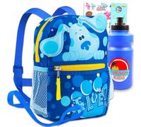 Blue's Clues Sac à dos harnais de 25,4 cm pour tout-petits - Sac à dos pour garçons avec bouteille d'eau, autocollants, plus | Blue's Clues Sac à dos en laisse pour tout-petits