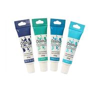 Blues - Food Gel Colouring Set - 4 Pack