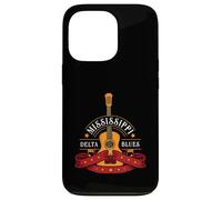 Blues Guitarist ou Rock Music ou Mississippi Delta Blues Coque pour iPhone 13 Pro