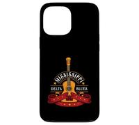 Blues Guitarist ou Rock Music ou Mississippi Delta Blues Coque pour iPhone 13 Pro Max