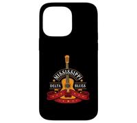 Blues Guitarist ou Rock Music ou Mississippi Delta Blues Coque pour iPhone 14 Pro Max