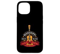 Blues Guitarist ou Rock Music ou Mississippi Delta Blues Coque pour iPhone 15