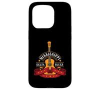 Blues Guitarist ou Rock Music ou Mississippi Delta Blues Coque pour iPhone 15 Pro